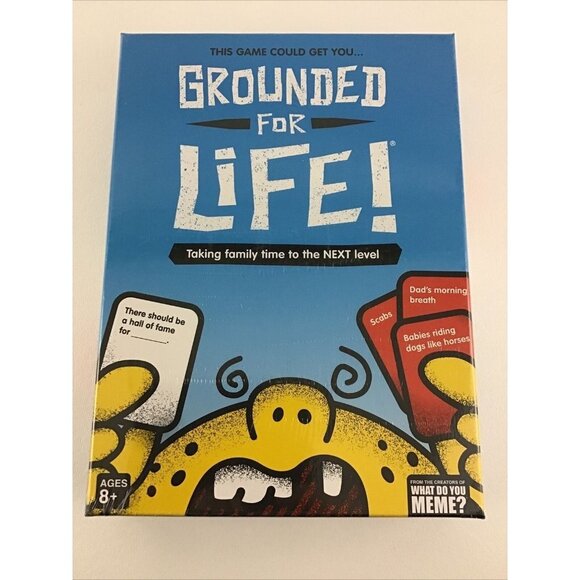 Grounded For Life Taking Family Time To The Next Level Party Game Night New 2022 - Picture 1 of 6